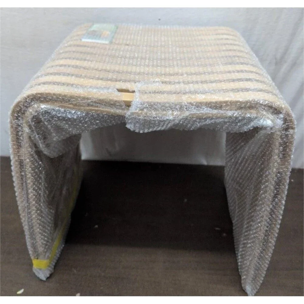 Bamboo Shower Bench Non-Slip Shower Stool Waterproof Bathroom Stool